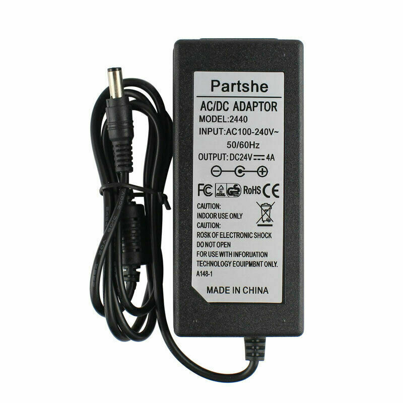 US 10pcs AC/DC Adapter for Zebra GK420d GK420t GX420d GX420t Power Supply 24V 4A