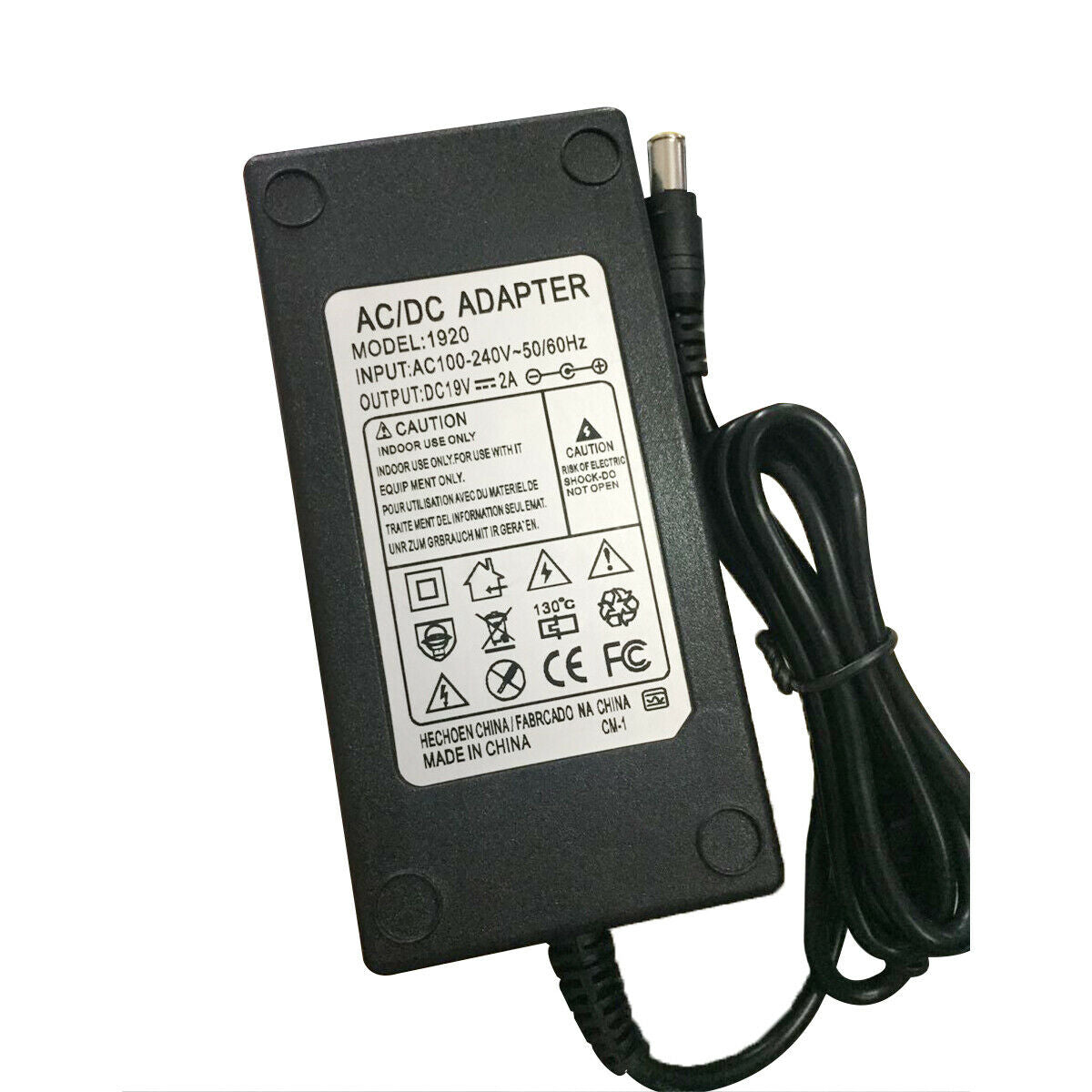 US 19V 2A 6.5mm*4.4mm Adapter For LG 25UM57 29UM58-P 34UM58-P Widescreen HDTV