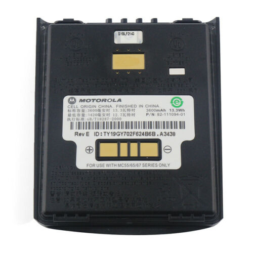 Battery for Motorola MC55 MC55A MC55N MC65 3600mAh 82-111094-01 Genuine