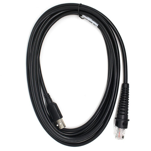 9FT USB Cable for Honeywell HHP 3800G 4600G 4820G Barcode Scanner Reader