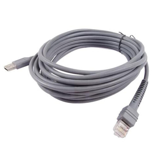 16FT Straight USB Cable for Motorola Symbol LS2208 CBA-U01-S07ZAR Barcode Reader