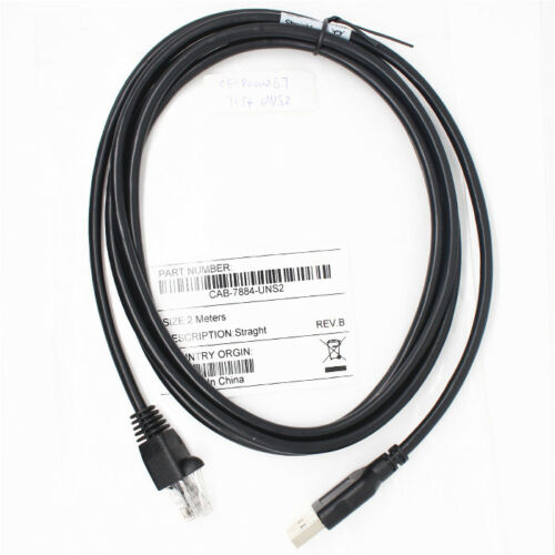 6FT USB Cable For NCR 7884 Barcode Scanner Reader
