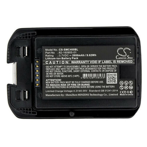 Battery for Motorola MC40 MC40C MC40N0 Barcode Scanner 82-160955-01 2600mAh