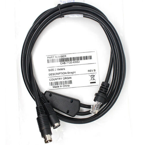 6FT PS2 Keyboard Wedge Cable for Honeywell Metrologic MS9520 MS7120 Scanner