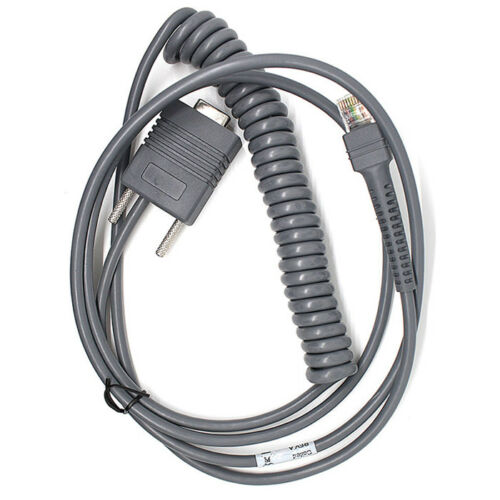9ft 3M RS232 Serial Cable for Motorola Symbol LS2208 LS4208 Coiled