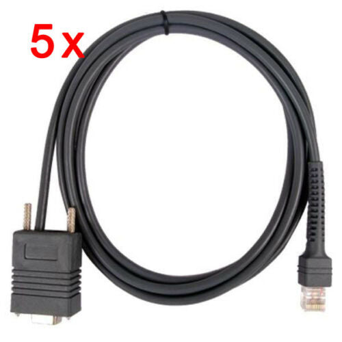 LOT5 CBA-R01-S07PAR 6FT RS232 Serial Cable for Symbol LS7708 LS4208 LS2208
